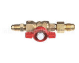 2.5450 Synesso Assembly, Steam Ball Valve Red Handle An