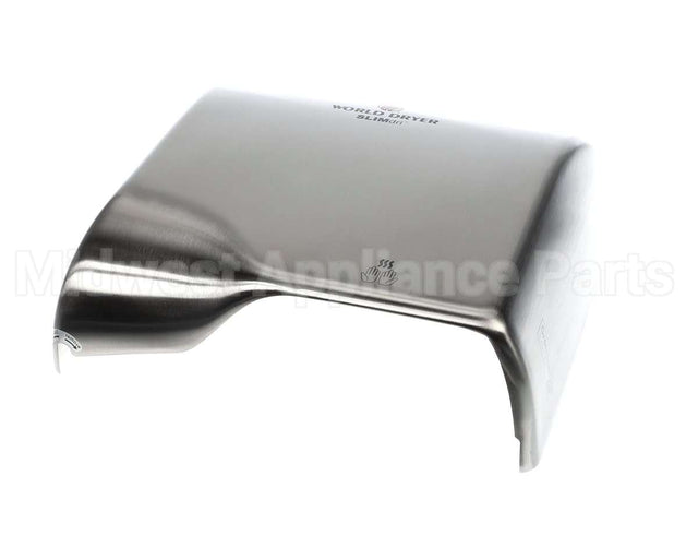 20-L973 World Dryer Slimdri Cover Assembly Ss Brsh Sat