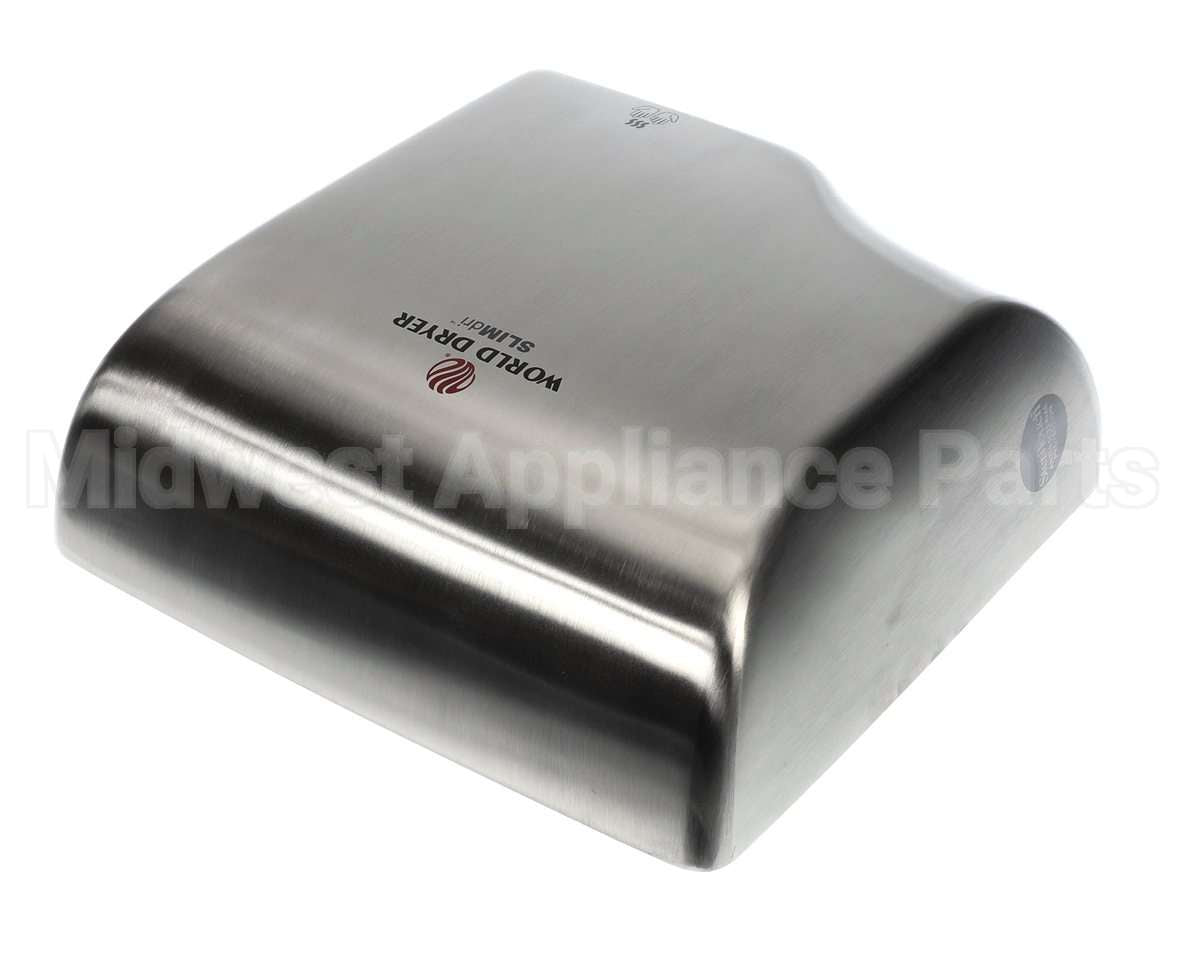20-L973 World Dryer Slimdri Cover Assembly Ss Brsh Sat