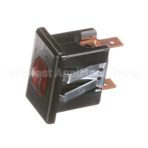 200410 Compatible Star Snap-In Signal Light 5/8" X 1-1/4" Red 250V