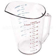 200MCCW-135 Compatible Cambro 2 Qt Measuring Cup-135 Clear