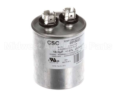2010023 Manitowoc Ice Capacitor, 18Mfd 250V