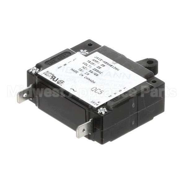 20143 Compatible Hardt Circuit Breaker Single Pole 20A/250Vac/T