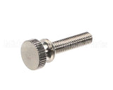 201719 Follett Screw, Knurl Thumb, 10-32 X 3/4, Br Nick