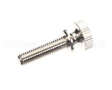 201719 Follett Screw, Knurl Thumb, 10-32 X 3/4, Br Nick
