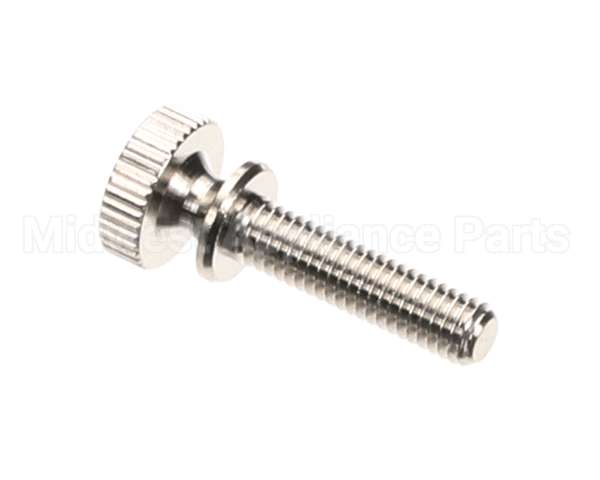 201719 Follett Screw, Knurl Thumb, 10-32 X 3/4, Br Nick
