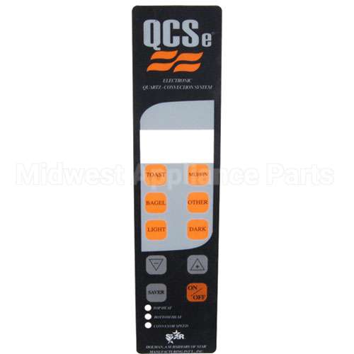 201813 Compatible Star Label, Control Panel, Qcse