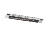 20204.1500 Bunn Decal, Cleaning Lever