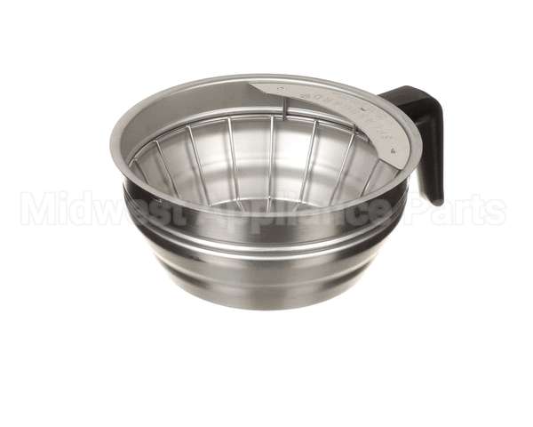 20216.7000 Bunn Funnel Assy,Sst Black Handle(Small)&