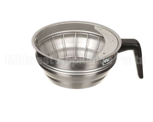 20216.7000 Bunn Funnel Assy,Sst Black Handle(Small)&