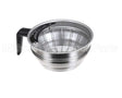 20216.7002 Bunn Funnel Assy,Sst Blk Handle Sm(Tdl-Can)