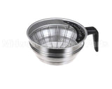20216.7002 Bunn Funnel Assy,Sst Blk Handle Sm(Tdl-Can)
