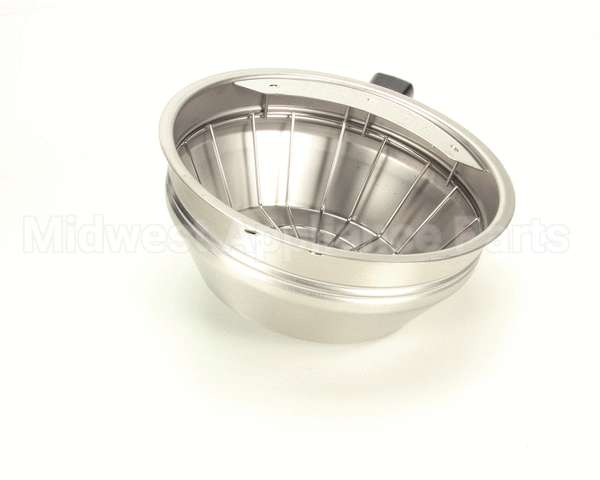 20217.0000 Bunn Funnel Assembly,Sst-Blk Hdl(7.62
