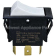 2035600000 Compatible Jade Switch, On/Off/On White Rocker