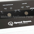 204997 Speed Queen Panel,Graphic Cntrl Tlw Rc 6 Cycle Sq