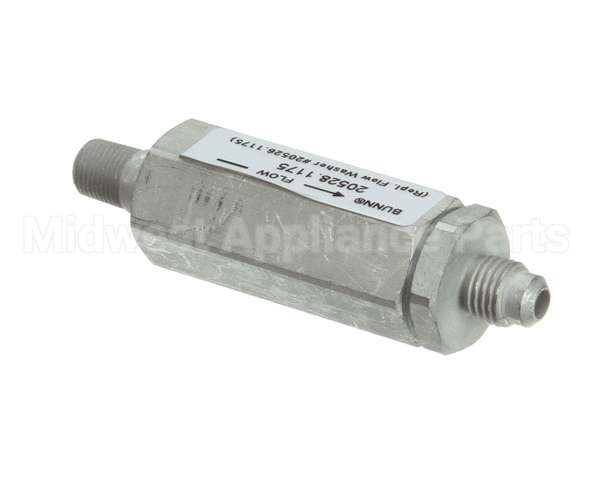 20528.1175 Bunn Flow Control Assembly,Tnd .175Gpm