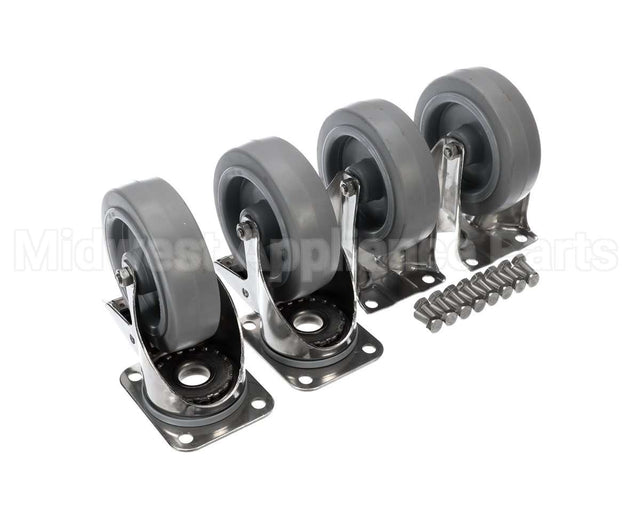 206135 Electrolux Professional Kit4Wheels-2Swivelling W/Brake
