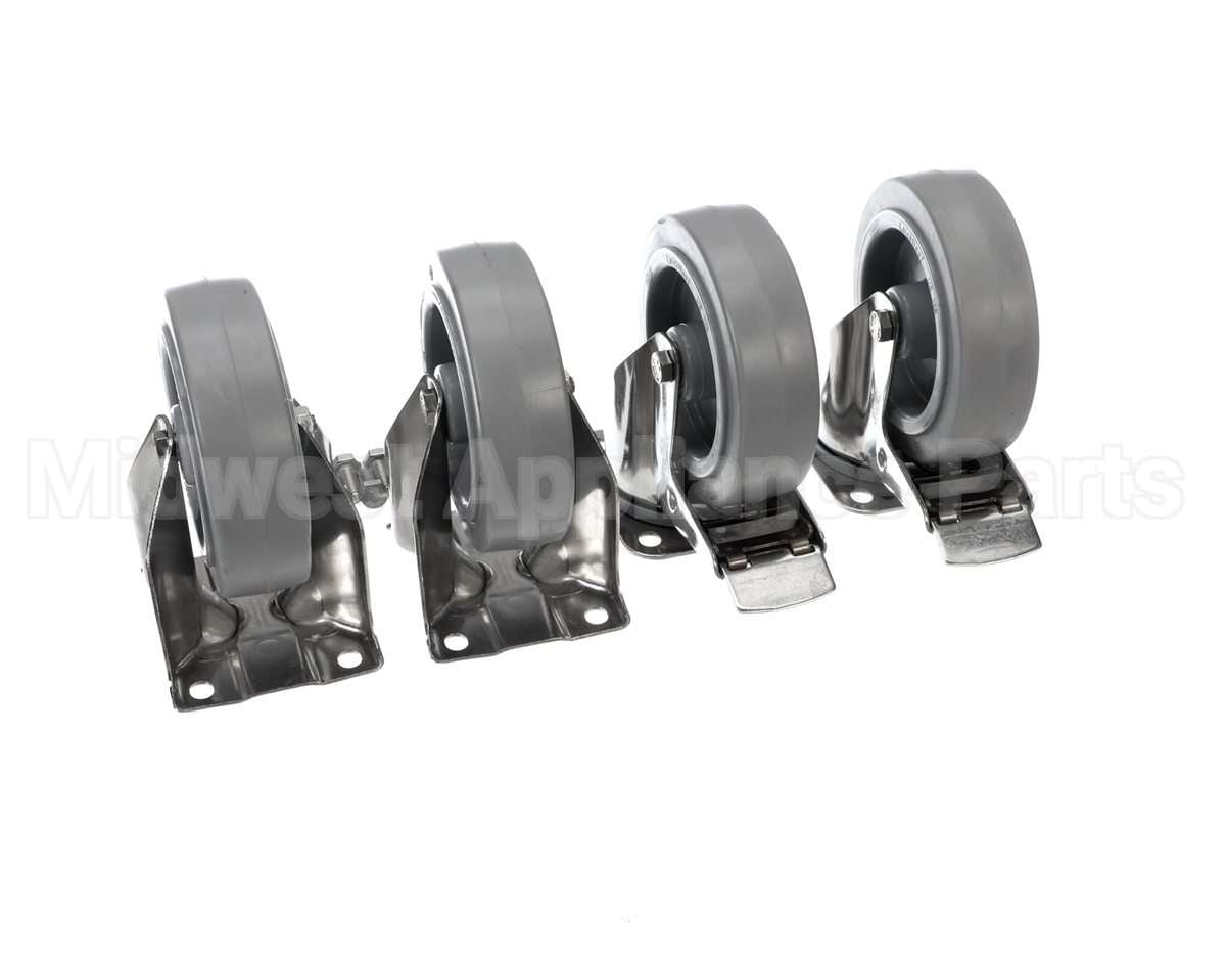 206135 Electrolux Professional Kit4Wheels-2Swivelling W/Brake