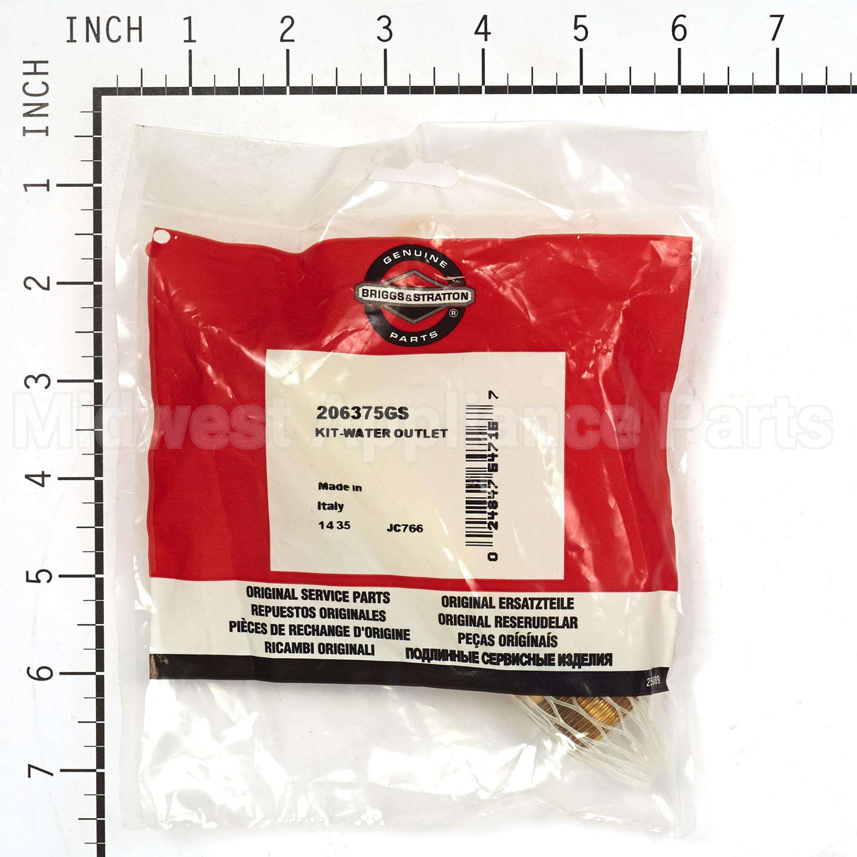 206375GS Briggs & Stratton Kit-Water Outlet