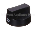 2080 Crown Verity Knob, Black