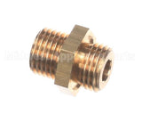 20952 Unic Brass Nipple - 1/4 Bspm X 1/4 Bspm