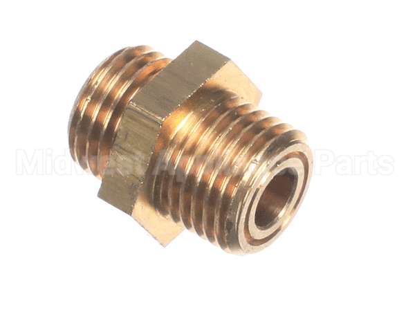 20952 Unic Brass Nipple - 1/4 Bspm X 1/4 Bspm