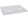 20CWLN-135 Compatible Cambro Cover Half Notched -135 Clear