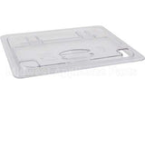 20CWLN(135) Compatible Cambro Cover Half Notched -135 Clear