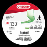 21-930 Oregon Gatorlinesquare .130 1/2Lb Do