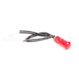 21340 Compatible Giles Light, Red, Short, 250V