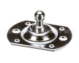 214309 Duke Bracket, Raised W/.39 Dia Ball, Chrome P