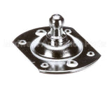 214309 Duke Bracket, Raised W/.39 Dia Ball, Chrome P