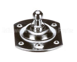 214309 Duke Bracket, Raised W/.39 Dia Ball, Chrome P