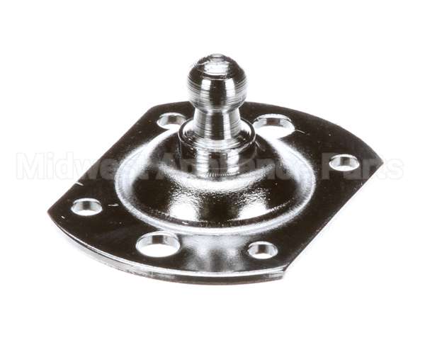 214309 Duke Bracket, Raised W/.39 Dia Ball, Chrome P