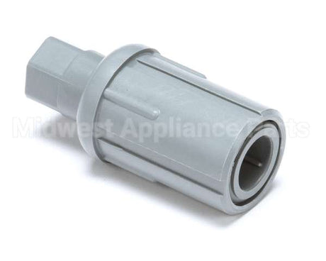 214557 Duke Foot,Gray Push-In 1-5/8