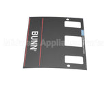 21667.0001 Bunn Decal,Control-W/O Brew Lockou