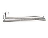 2194671 Delfield Heater,115V,400W,2-Pc,