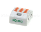 2195082 Delfield Connector,3Wire, Wago#222-413