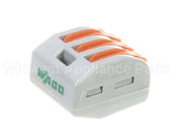 2195082 Delfield Connector,3Wire, Wago#222-413