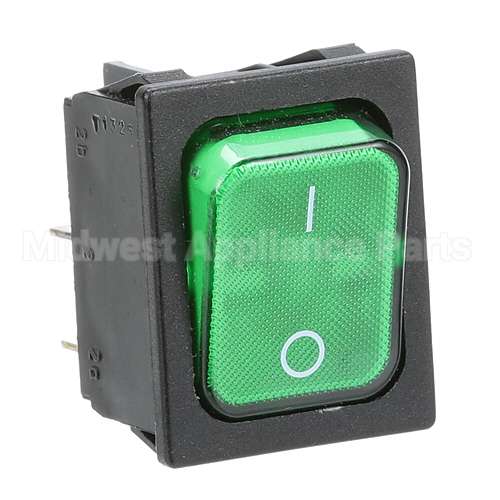 2195339 Compatible Delfield Rocker Switch - Green Light