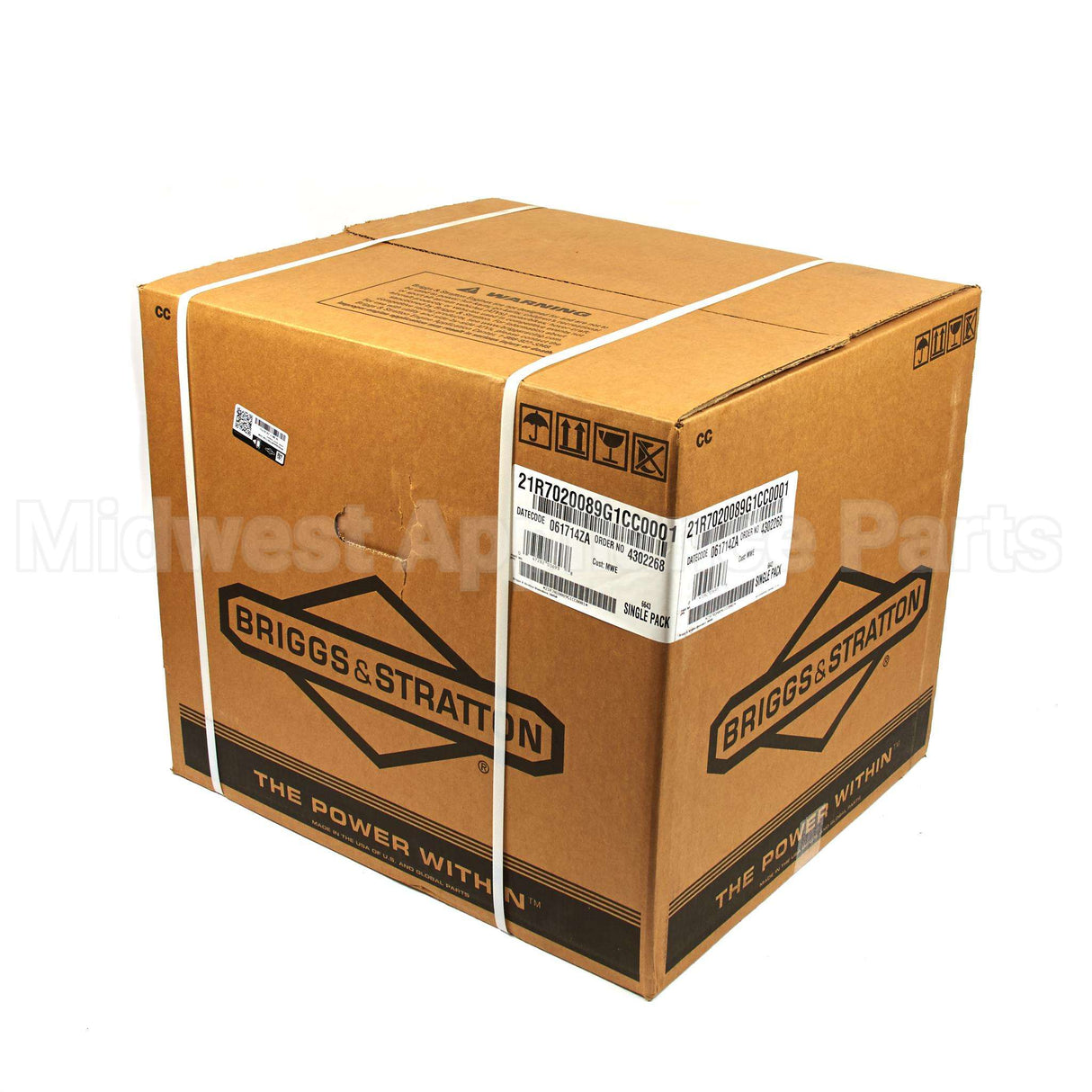 21R702-0089-G1 Briggs & Stratton Engine Packed Single Carton