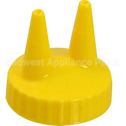 2200-08 Compatible Vollrath Mustard Lid - Double Tip