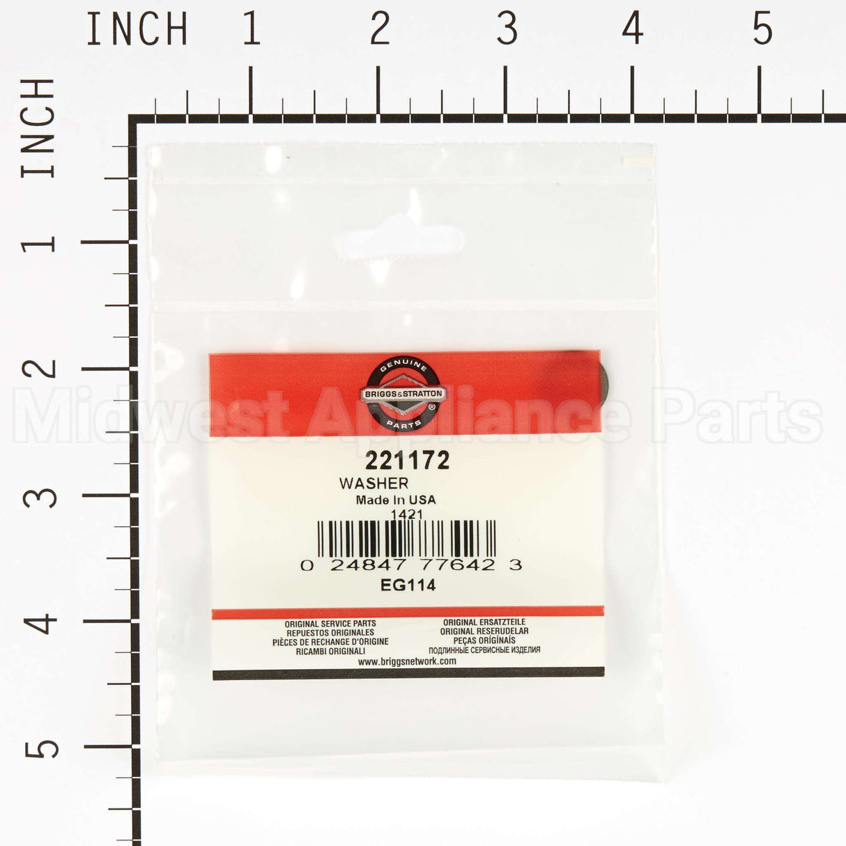 221172 Briggs & Stratton Washer