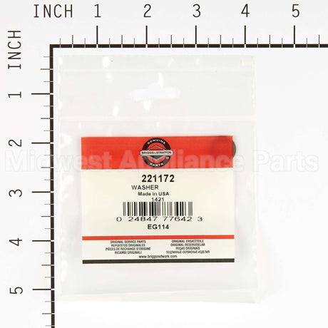 221172 Briggs & Stratton Washer