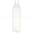 2212-13 Compatible Vollrath Bottle, Squeeze, Twin Tip, 12Oz