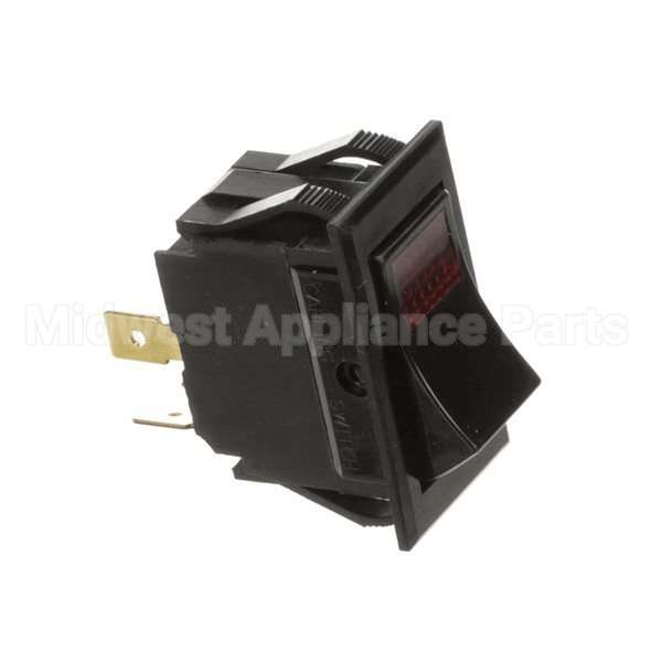 222006 Compatible Duke Switch, Full Size Rock Red Dpst On-Off, 4