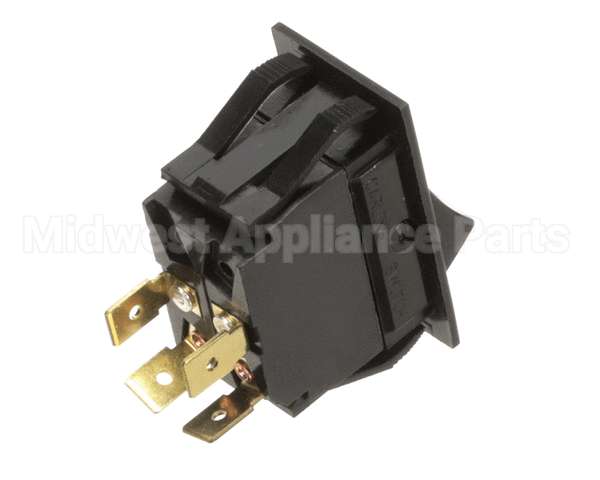 222006 Duke Switch,Full Size Rock Red Dpst On-Off,4