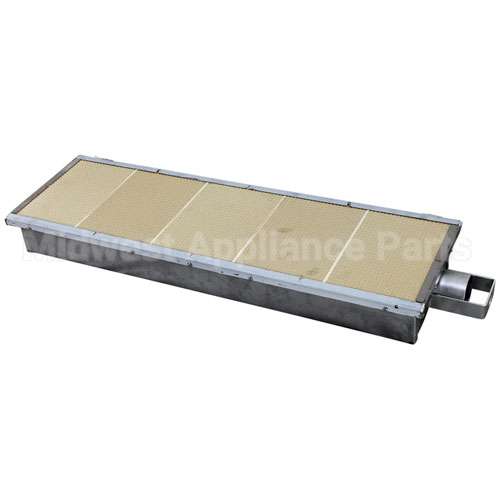 222150 Compatible Garland Infrared Burner 30.5 X 8.5" Steel/ Cera