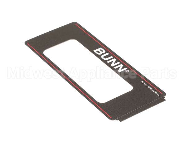 22289.0000 Bunn Decal, Control Panel-Cw
