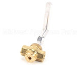 226102F-2 Town Food Service 3/8F X 3/8F Npt Brass Gas Valve W/L Hand